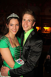 Andrea II. und Carsten I. heißt das Prinzenpaar 2010 (Foto:MartiN Schmitz)